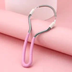 Portable Hair Remover for Women, Pain-Free Spring Roller for Upper Lip, Chin, Face and Neck, Handheld and Compact Hair Removal Tool