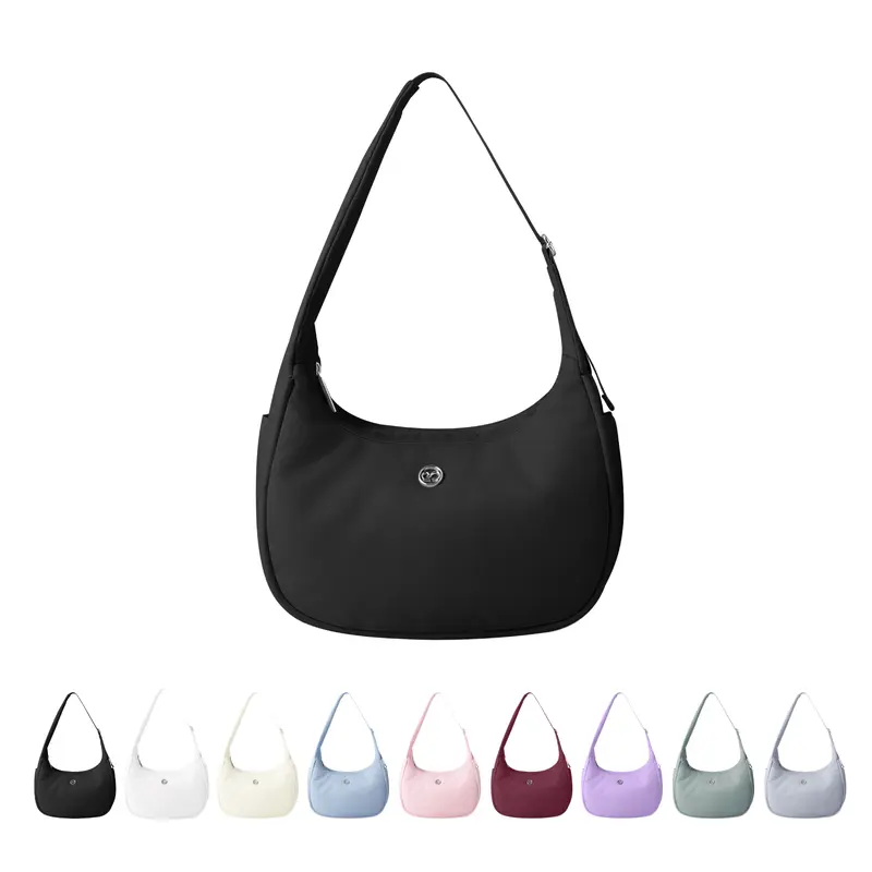 Babysun Mini Shoulder Bag for Women Fashion Nylon Crescent Bag Underarm Shoulder  Bag Simple Handbag Small Tote Bag Purse Valentine's Day gift, Casual Fashion Bag, Multi Compartment Bag, Waterproof Fashion Bag, Practical Bag