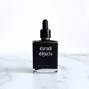 Cursed Objects | Ritual Bath + Body Oil | Shimmer Oil | Violet + Plum + Leather + Patchouli + Musk