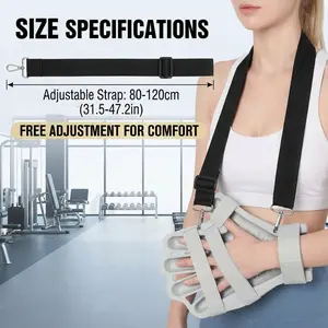 Adjustable Finger Separator Hand Brace with Shoulder Strap – Comfortable Hand Support for Daily Use