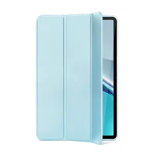 Shockproof Soft TPU iPad Case for iPad 11", iPad 10th Gen 10.9", iPad 9th Gen 10.2", Smart Tri-Fold Folio Cover with Stand, Auto Wake/Sleep Protective Shell for Apple iPad 2023 Models