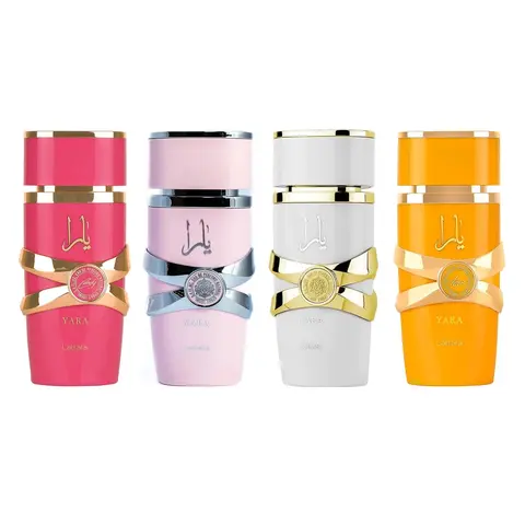 Lattafa Yara Set - Yara Candy, Moi & Tous Eau De Parfum (3.4 fl oz) for Women - Floral Vanilla Liquid Women's Fragrance Single Item