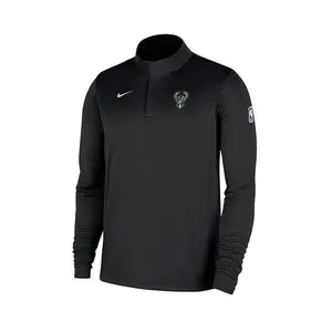 Nike 2025-26 Coaches 1/4 Zip Milwaukee Bucks Pullover