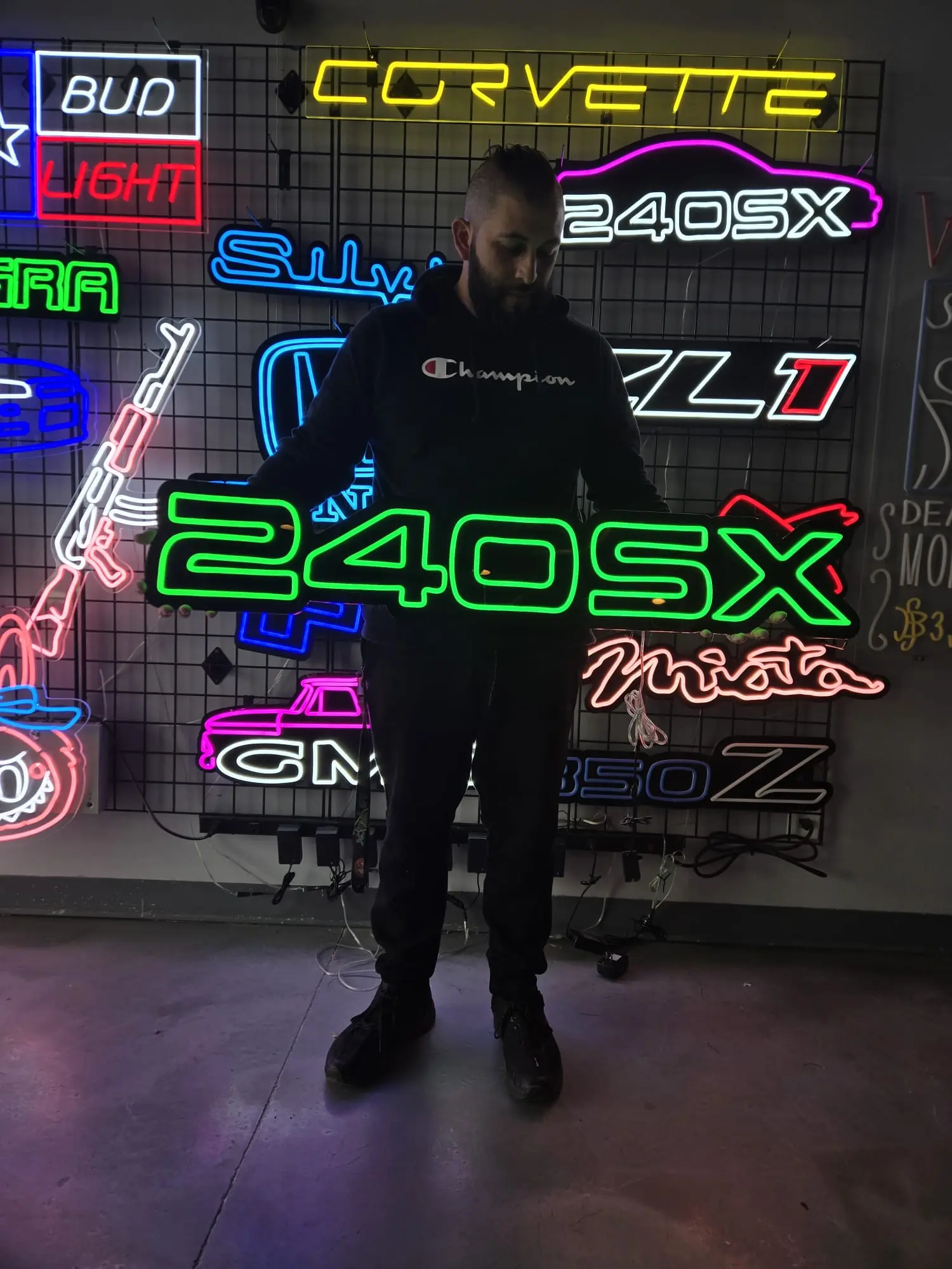 240SX TOYOTA NISMO JDM car led sign Neon style