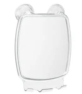 Power Lock Fog-Free Rectangle Suction Shower Mirror, 6.25 x 8.5 x 2.5