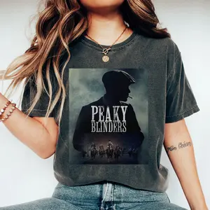 Peaky Blinders Shirt, Tommy Shelby Shirt, Iconic TV Show T-Shirt, Fan Merch Tee, British Gangster Shirt, BBC Series Fan Shirt, Vintage Graphic Tee