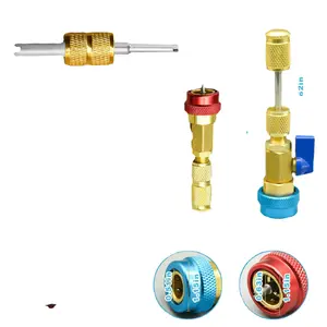 Car air conditioning repair disassembly wrench valve core valve needle quick replacement refrigerant snow seed free tool R134a
