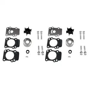 2X Water Pump Impeller Kit for Yamaha 9.9 15 Hp Outboard 682-W0078-A1-00 18-3148