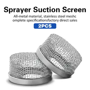 2PCS Lirun electric airless sprayer accessories suction pipe filter suction net universal plunger machine