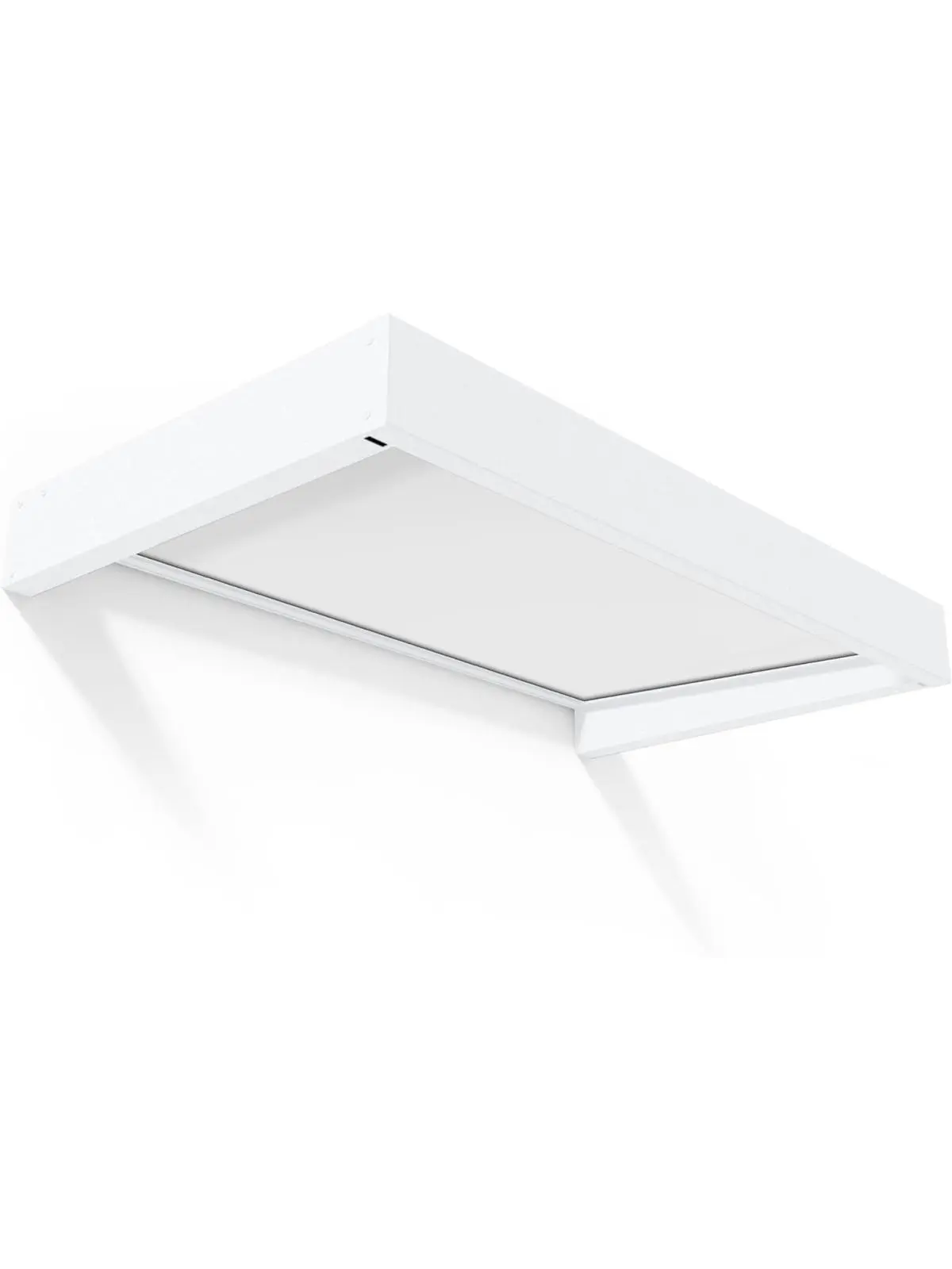 Palram - Canopia HG9507 5 x 3 ft. Sophia 1600 Awning - White & Mist