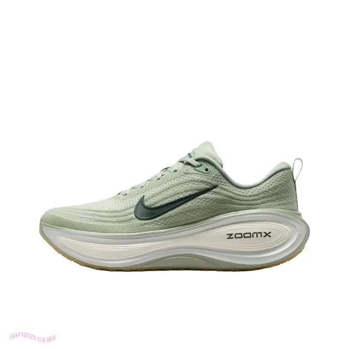 Soft Sage Green Ultra Cushioned Road Running Sneakers | Breathable Dot Mesh & Elastic Shock Absorbing Foam Midsole | For Daily Jogging & Outdoor Walking Training | Unisex Design