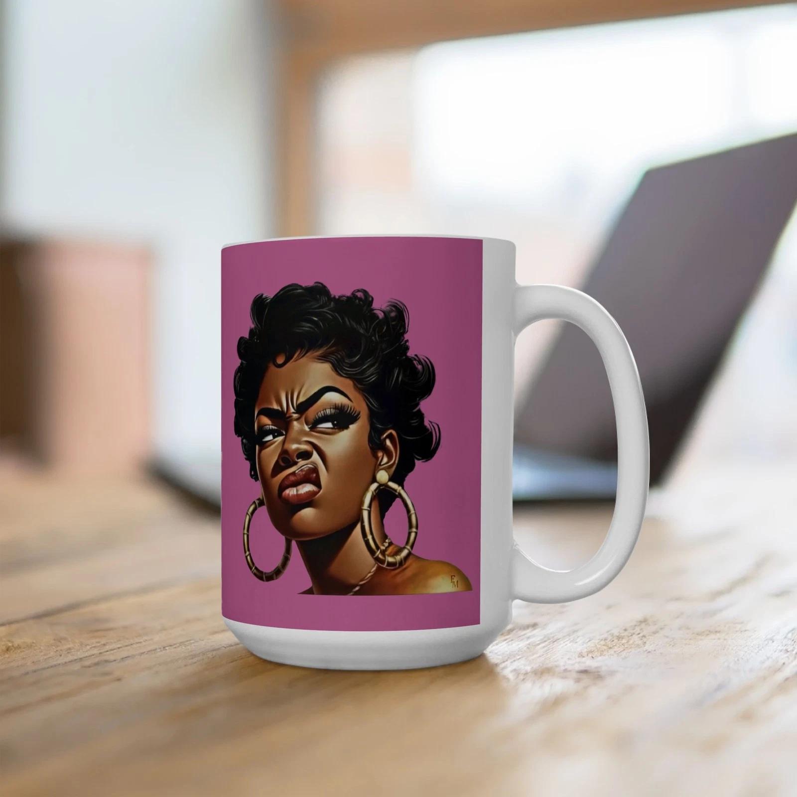 Disgusted Doll Face Ceramic Coffee Mug (11oz, 15oz) Funny Meme Cup Ethnic Cup, Travel Coffee Mug, Kitchen Drinkware Disgusted Doll Face Ceramic Coffee Mug (11oz, 15oz) Funny Meme Cup Ethnic Cup, Travel Coffee Mug, Kitchen Drinkware