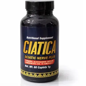 Ciatica Sciatic Nerve Plus 1g 60tab with Turmeric Glucosamine MSM for Joint Health