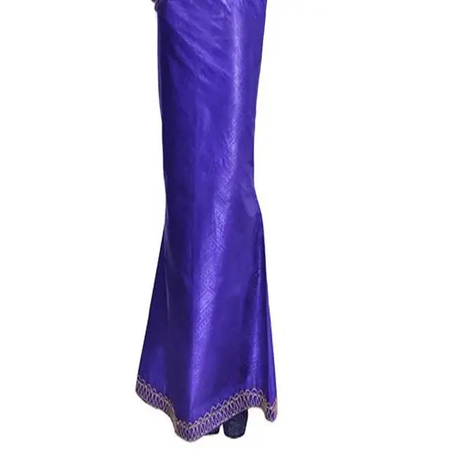 Purple Brocade Skirt with Special Coil Embroidery-DP2912SK | African Fashion | Dupsie's