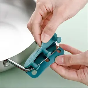2PCS Anti scald clip, heat-resistant cast iron pot handle, insulated gloves, hand clip, pot handle, pot ear cover, pot ear clip pad