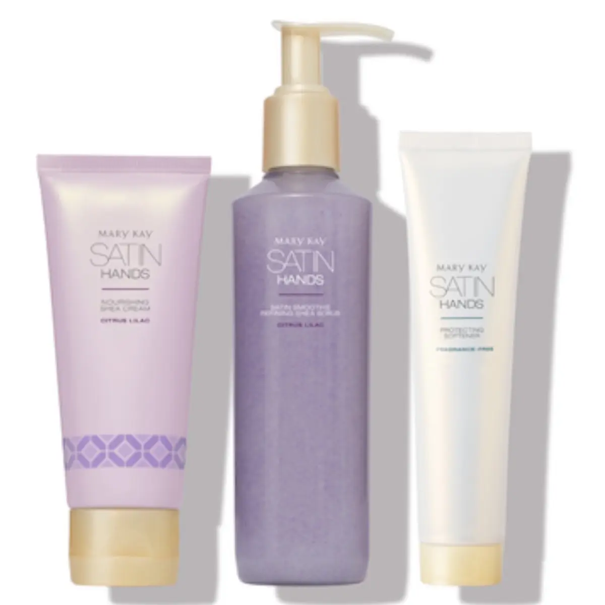 Citrus Lilac Satin Hands Pampering set