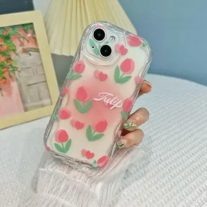 Painted Clear Phone Case
