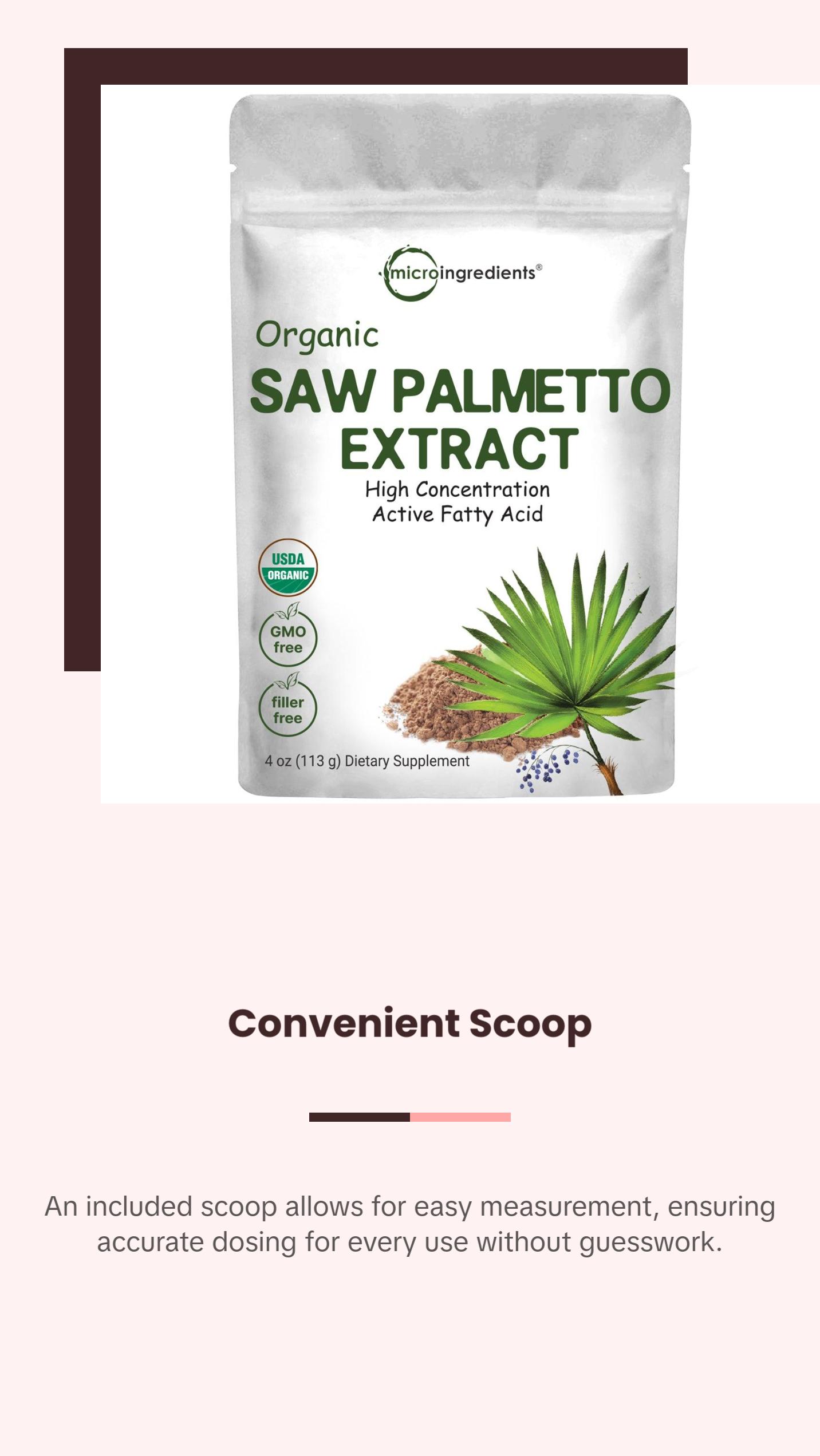 Micro Ingredients Organic Saw Palmetto Powder Micro Ingredients Organic Saw Palmetto Powder