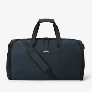 Halfday The Garment Duffel 45L - 2-in-1 Travel Bag with Garment Compartment for Suits & Dresses, Water-Resistant, Lightweight, and Carry-On Friendly