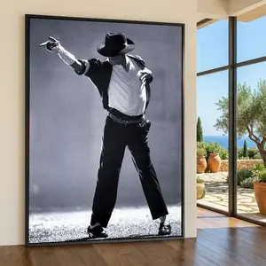[Unframe] [Free ship] Michael Jackson Dance Canvas Print, Pop Art, Ready to Hang