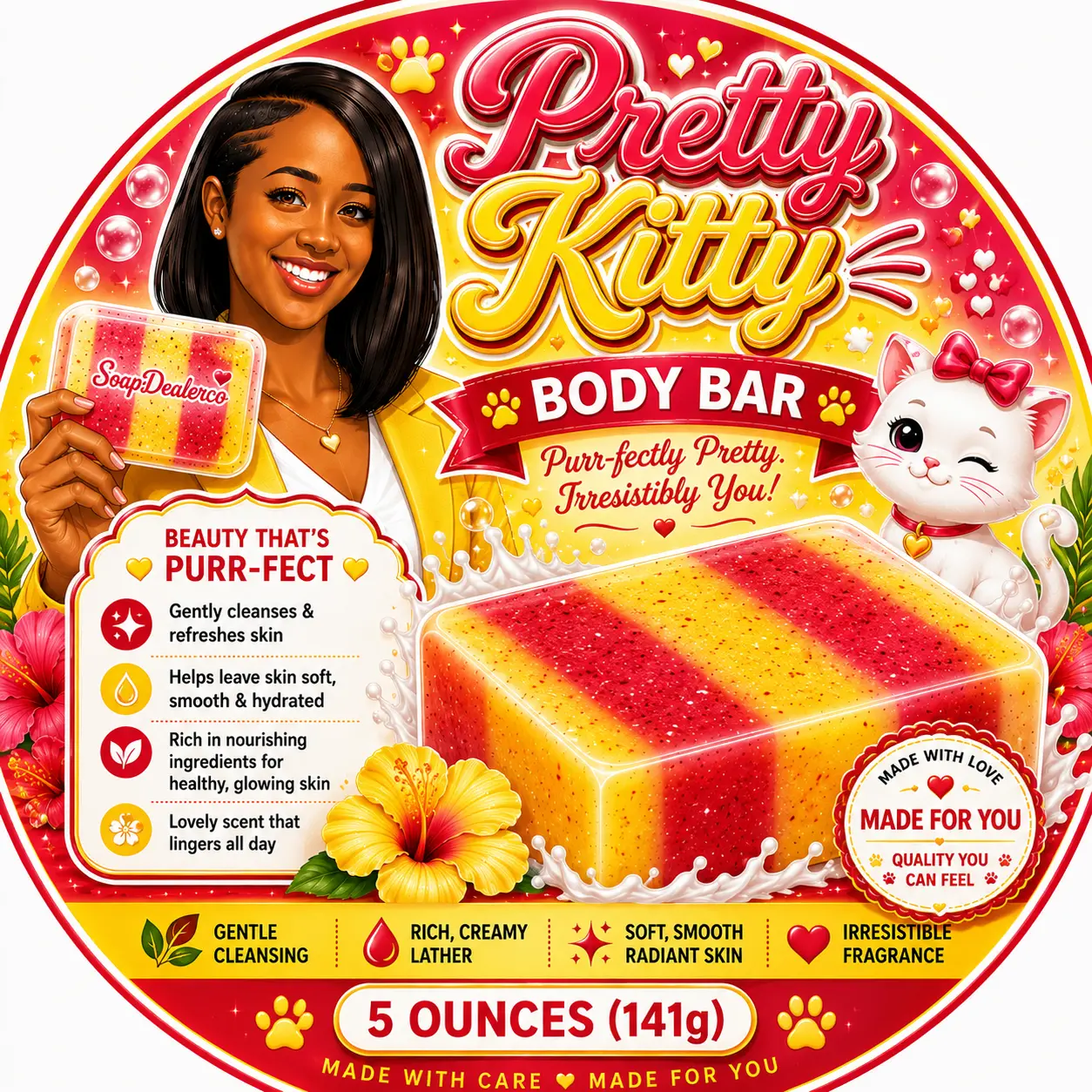 🐾💕 Pretty Kitty Body Bar 🐾💕 Pretty Kitty Body Bar
