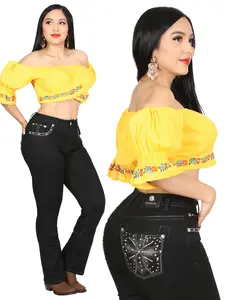 Centenario Bootcut Denim Jeans - Black 45322