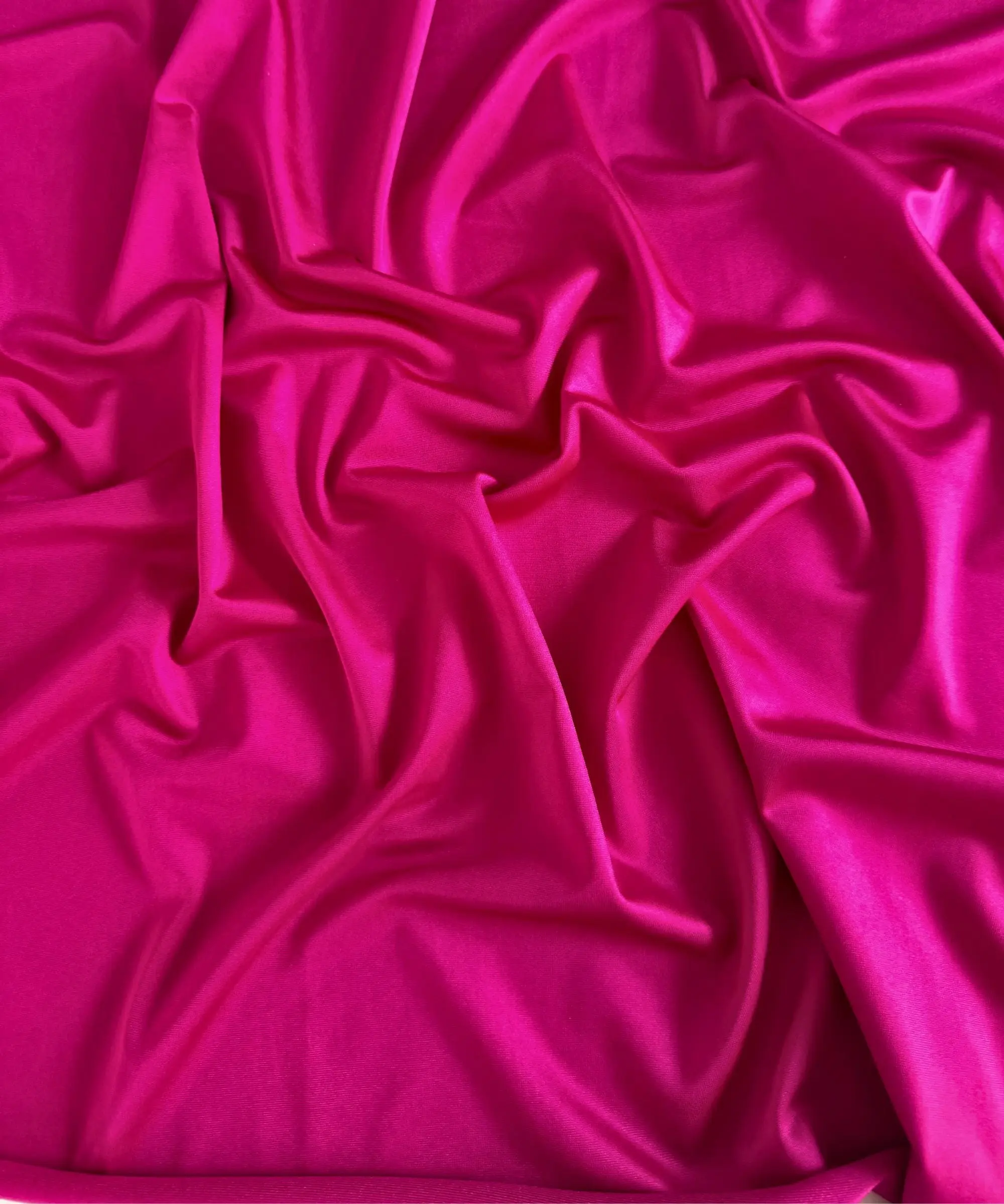 Fuchsia Shiny Nylon Spandex