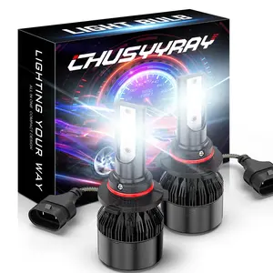 Brightest 9005 LED Headlight Super Bright Bulbs Kit 6K 20000LM High/Low Beam HB3