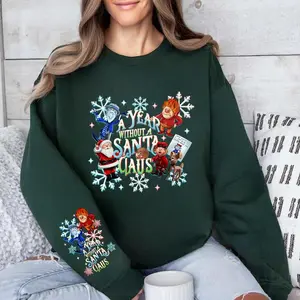 The Year Without Santa Snow Miser Heart Sweatshirt, Miser Brothers Shirt, Heat And Snow Misers Hoodie, Family Matching Xmas Shirt, Christmas Gifts, full sizes, full colors, for men, for women