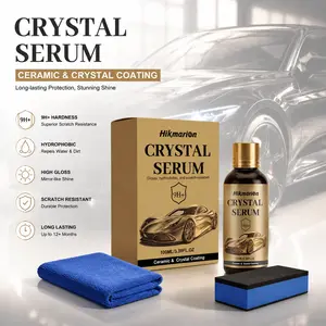 100ML PTZ Graphene Ceramic Coating, 9H+ Advanced Crystal Serum for Cars, Professional Car Detailing, Paint Protection, High Gloss, User-Friendly Bottle with High-Quality Sealing Agent anti-aging uv