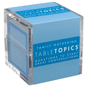 TableTopics Family Gathering Conversation Cards for Cross-Generational Bonding and Family Memories