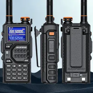 GMRS Repeater Master: UV-5G Plus Handheld Radio with 969 Custom Channels, Tone Split Presets & Frequency Cloning - 5W Long Range + NOAA Scanner for Multi-State Travel