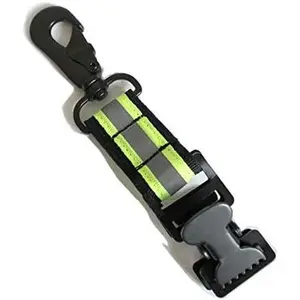Firefighter Glove Strap |   Glove Holder Clip with Glove Leash Swivel Snap Hook,Reflective for Quick Access