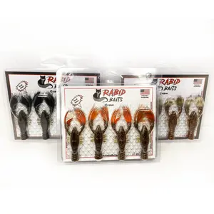 Rabid Baits Craw Bundle 3-Packs
