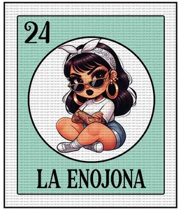 La enojona loteria card