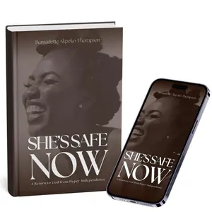 She's Safe Now: A Return to God from Hyper-Independence - Transparent Devotional for Strong Women, 6x9 Inches,  (Access Card)