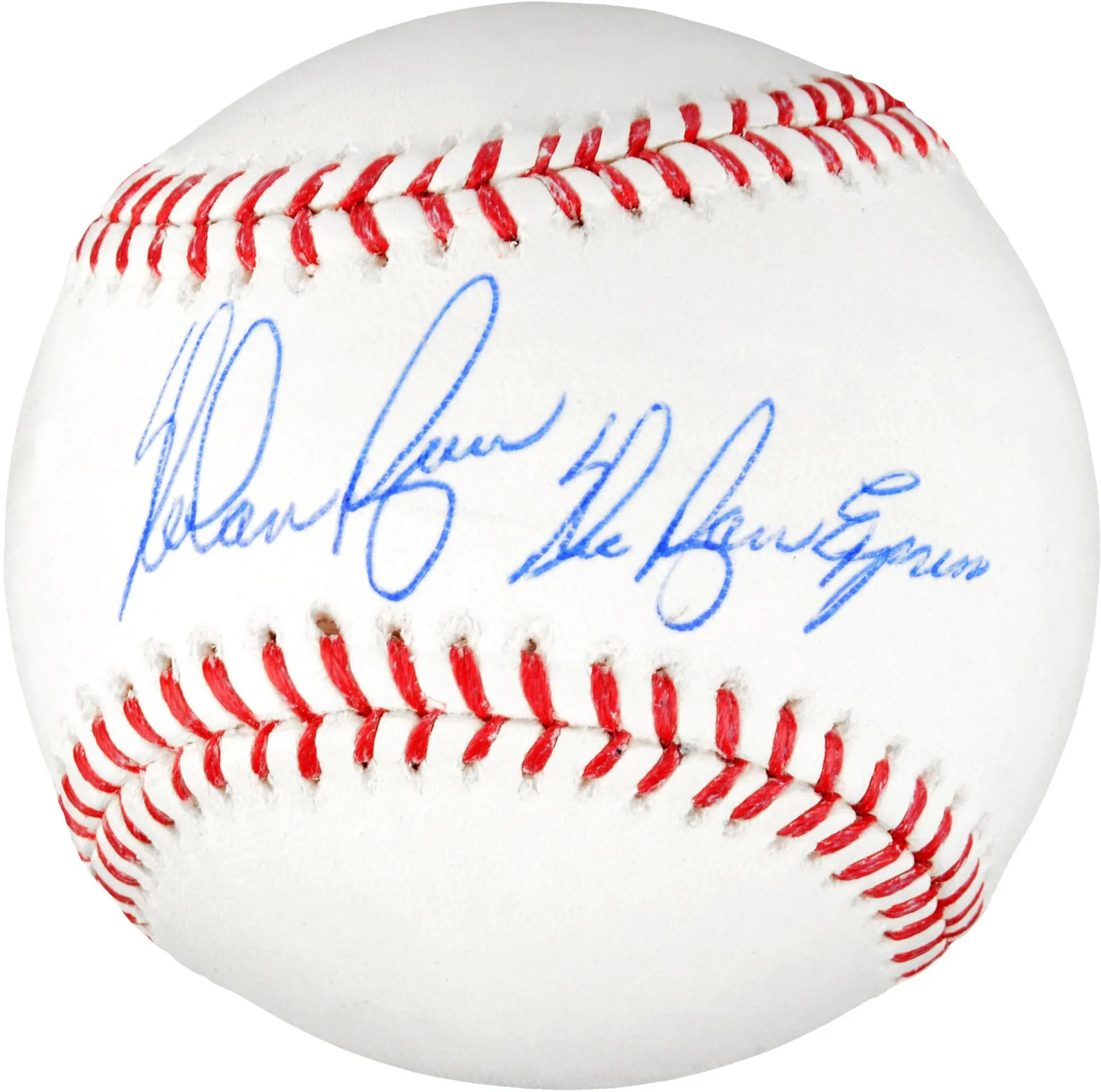 Nolan Ryan Texas Rangers Autographed MLB Baseball with Ryan Express Inscription - Fanatics Authentic Certified