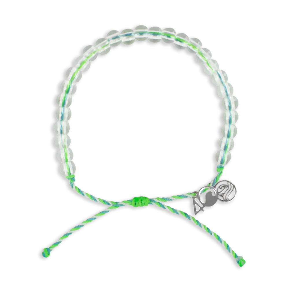 4ocean Limited Edition April 2023 - Earth Day Kelp Beaded Bracelet