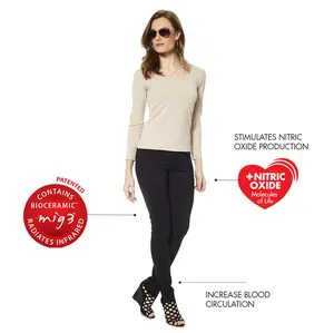 Invel® Active Skinny Pants with Bioceramic MIG3® Far-Infrared Technology