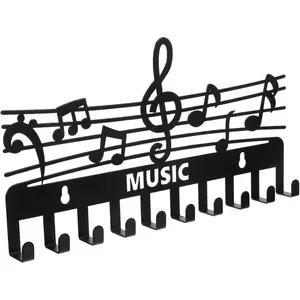 Stylish Wall Mount Key Holder Iron Hook Key Chain Hook Small for Wall Decorative Coat Rack Wall Mounted Organizer