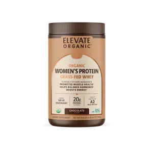 Elevate Organic Women's Protein Grassfed Whey Powder - 18 Servings