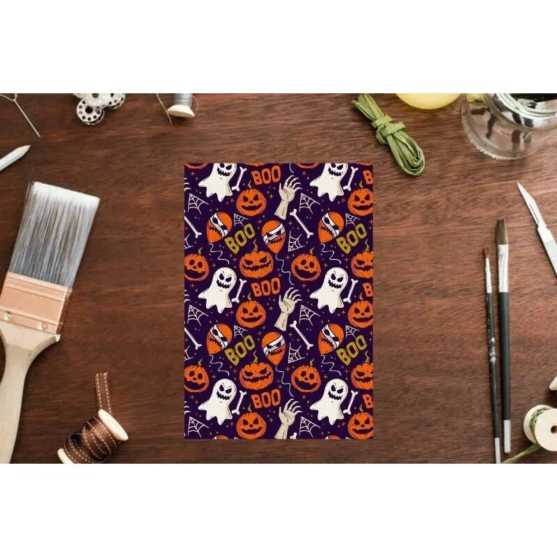 Halloween Bundle Transfer Paper, 2023 Halloween Transfer Sheets Bundle, Polymer Clay Halloween Transfer Paper