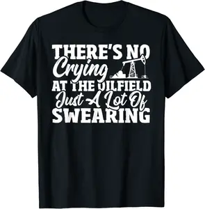 Oil Field Worker Funny Rig Drilling Oilfield Trash Oilfield T-Shirt - Jameciahar Shop 27B0CN52RWCB