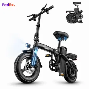 Electric Folding Ebike with Black Technology, 650W Motor, 48V 15Ah Battery, 8-Level Shock Absorption, 60Km Range, Dual Disc Brakes, UL2849 Certified for Hardcore Outdoor Cycling, Ebikes travel budget