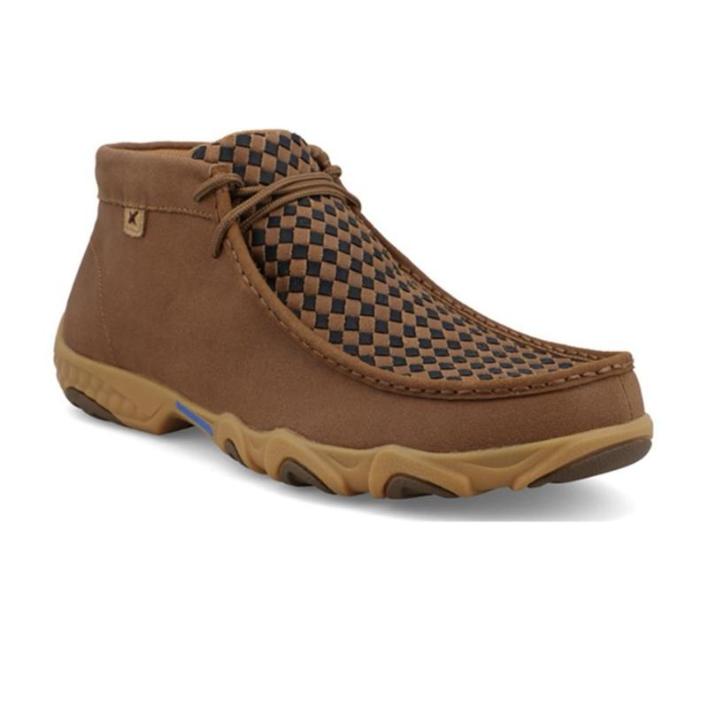 Twisted X Men's Chukka Driving Moc Gingerbread & Black