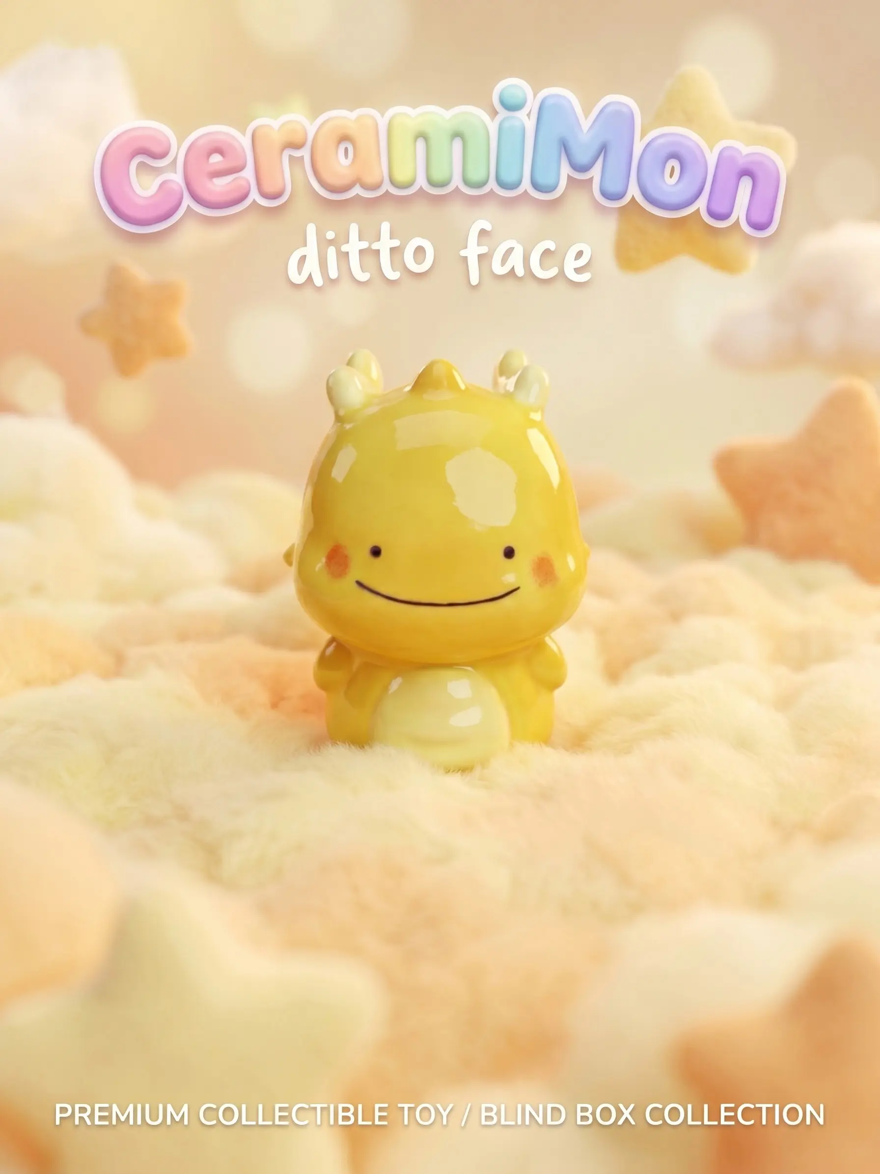 [Ditto Face]Ceramic Blind Box Handmade Collectible Figure