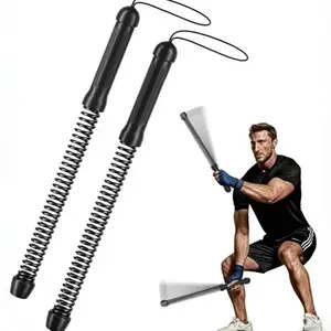 2PCS Cordless Battle Rope Training Set, High Resistance Arm & Core Trainer, Full Body Workout Equipment, Portable Home Gym Fitness Tool for Living Room, Bedroom, Balcony, Gym, Outdoor Park & Backyard Training