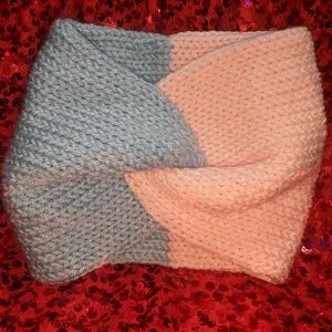 Knitted Messy Bun Headband