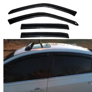 Window Visor for 2007-2012 Nissan Altima 4-Door Sedan Only  WeatherShield/Rain Visor