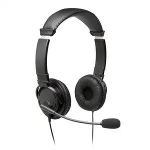 Kensington Hi-Fi Headphone with Mic - Electronic Stereo USB Connectivity, Noise-Reducing Feature, Hi-Fi In-Ear Headphones Compatibility